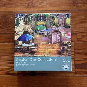 Caplyn Dor Collection 550 Piece Unopened Puzzle…ENJOY THE DAY
